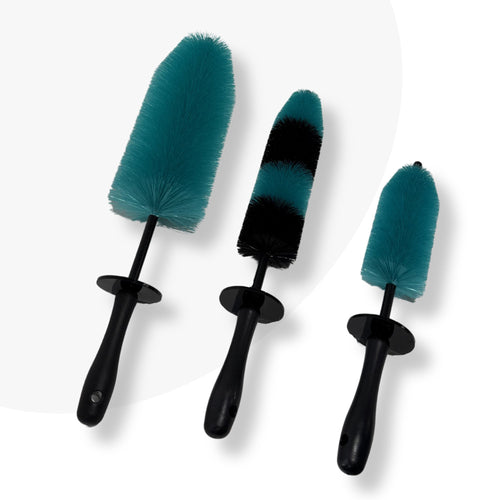 Wheel Brush Set (3-Pack – Small, Medium, Large)
